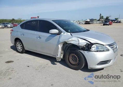2014 Nissan Sentra Sv from USA, damaged, VIN 3N1AB7AP3EL654703
